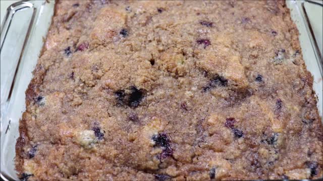 Blueberry Buckle Dessert Recipe