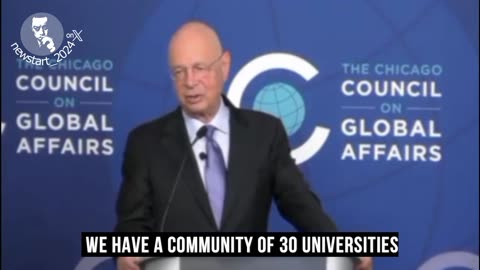 Klaus Schwab speaks about the fake news system 6 months before the pandemic...