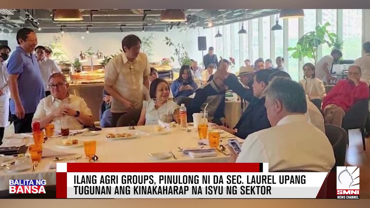 Ilang Agri groups, pinulong ni DA Sec. Laurel upang tugunan ang kinakaharap na isyu ng sektor