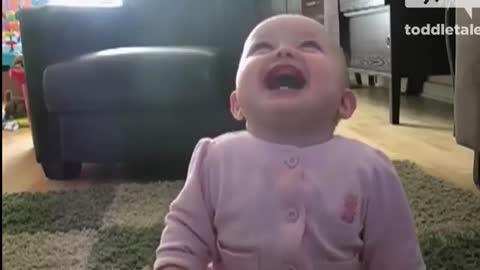 contagion of baby laughter 😂 that hesmosa irresistible laugh