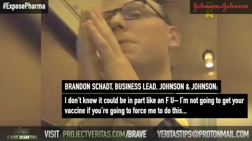 Project Veritas - Part 3 - Exposing Johnson & Johnson