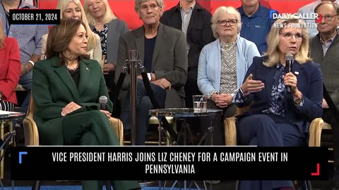 Vice President Harris Joins Liz Cheney For A Campaign Event In Pennsylvania