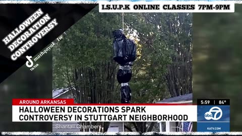 HALLOWEEN DECORATION CONTROVERSY