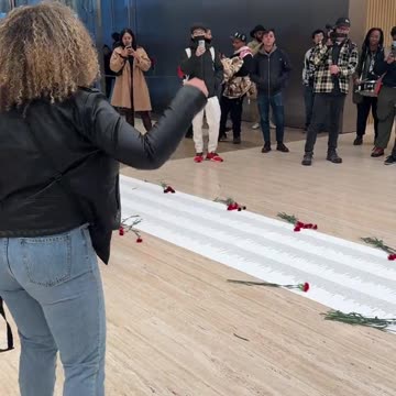 Protesters inside BlackRock New York office to condemn Gaza genocide