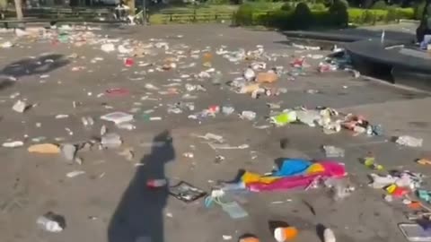 PRIDE parade Lacks pride in its cleanliness