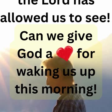 Another Morning God Kept Me!!!