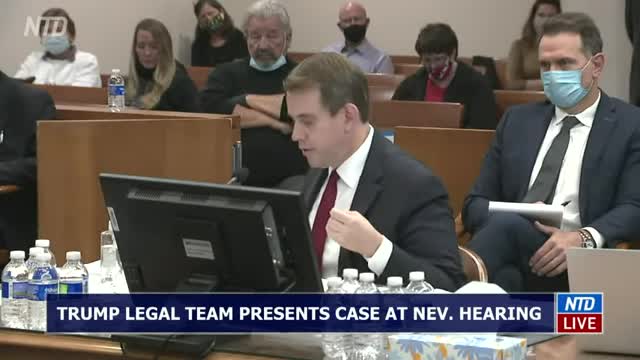 LIVE- Trump legal team presents voter fraud evidence to Nevada judge (Dec. 3) - NTD -