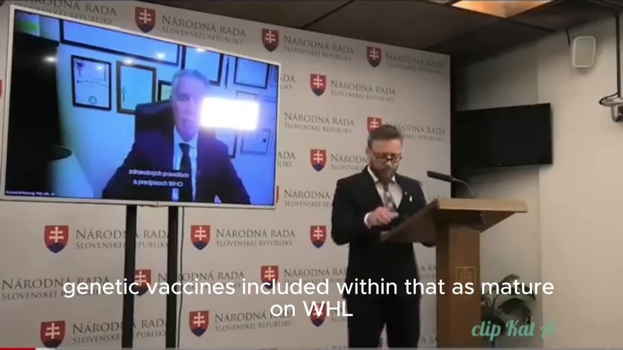 Government Investigator In Slovakia Holds Press Conference to Warn About mRNA Vaccines