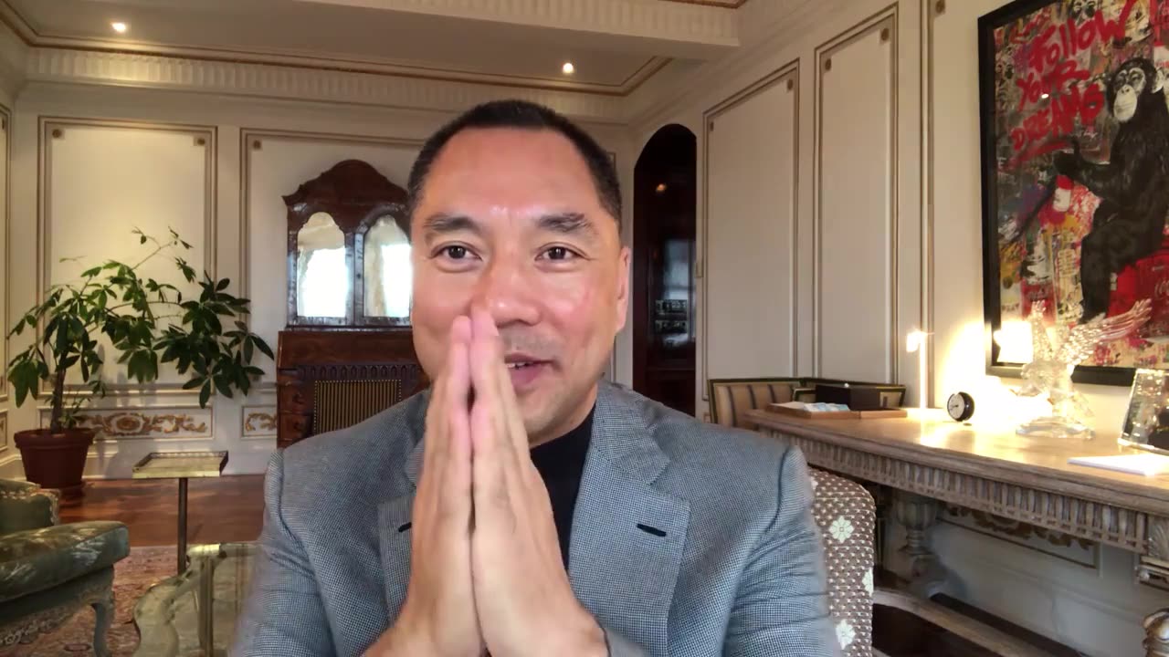 20180119文贵先生视频²：现在回答很多战友们关心文贵看春晚的节目的安排．的大概情况．谢谢大家的关心关注！✊️✊️✊️