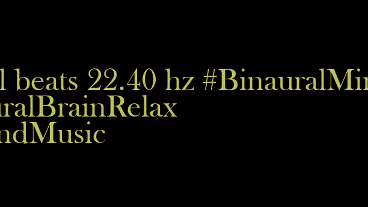 binaural_beats_22.40hz_AudioSphereTherapy AudioSphereAmbientRelax AudioSphereSonicRelaxation