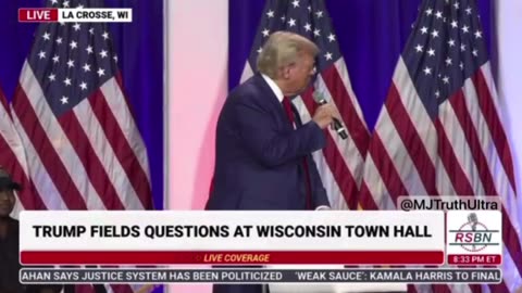 Trump Q & A - First time Voter on how damn expensive everything is