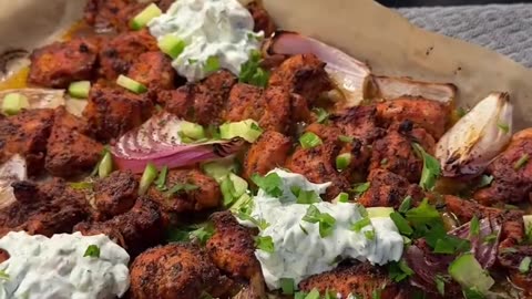 MCHICKEN SHAWARMA SHEET PAN DINNER