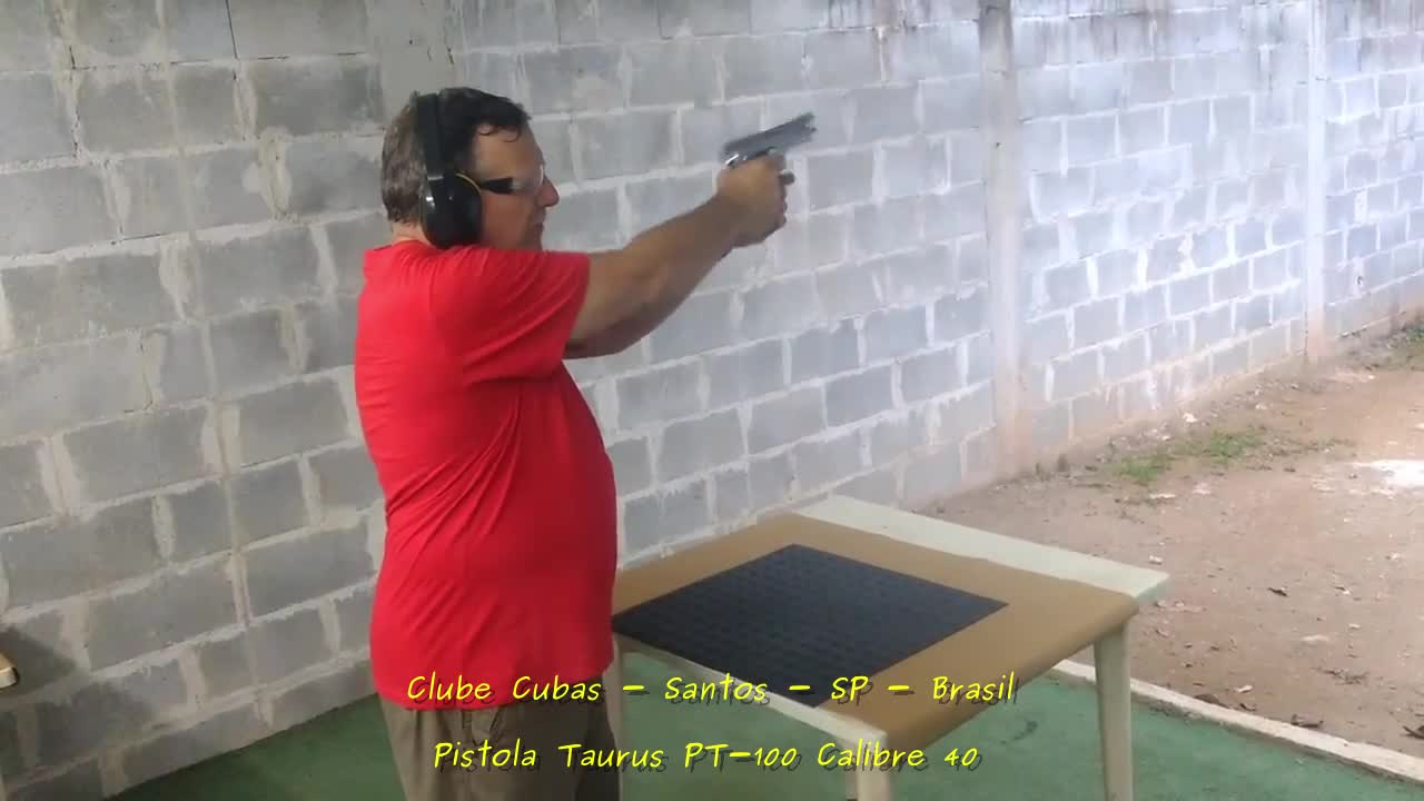 Treino de Espingarda e Revolver 38, Pistola .40 e Calibre 12 Pump