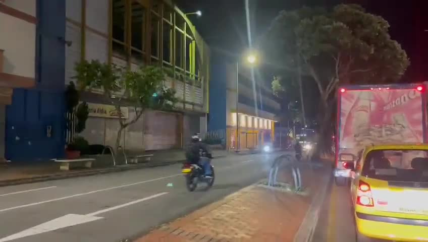 Infracción motociclista