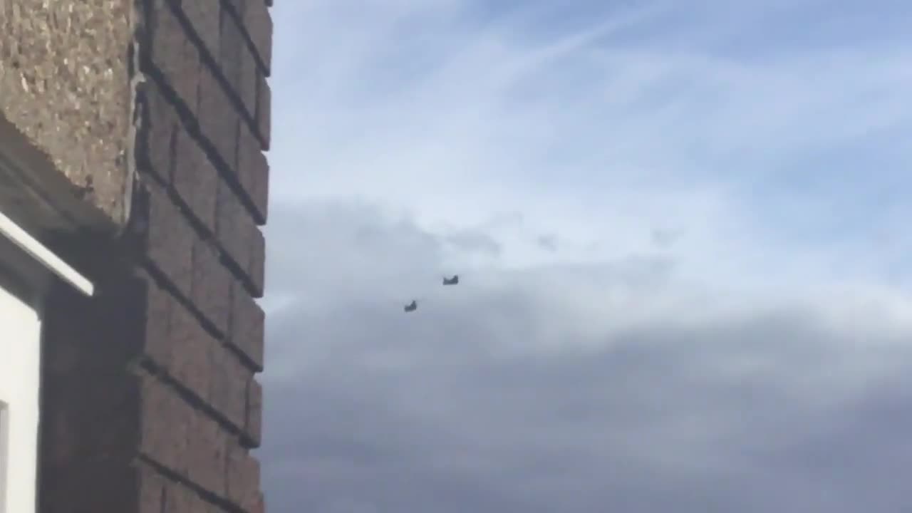 Chinook helicopters