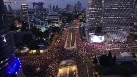 Tel Aviv Demanding a Ceasefire Deal and Netanyahu’s Resignation.