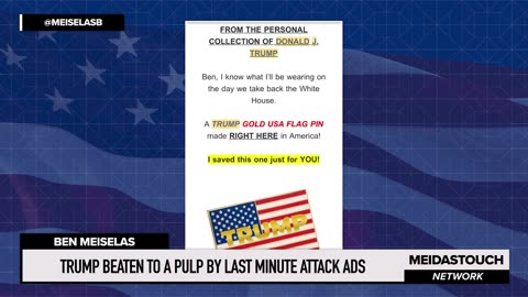 Trump Faces Last-Minute Attack Ads That Hit Hard