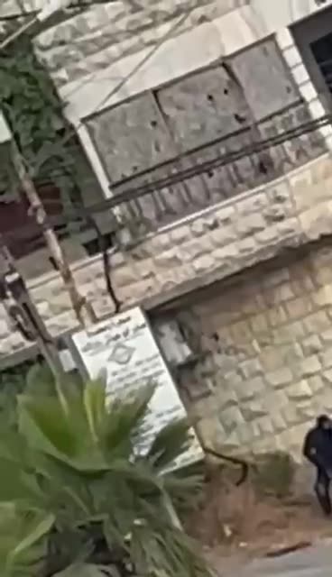 Fight in Beit Ummar - West Bank