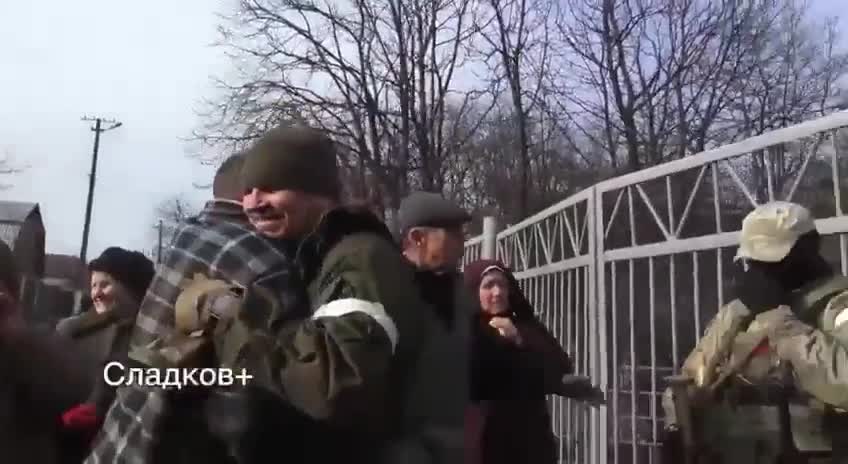 Emotions of Being Liberated from Ukraine Nazi Junta - Staid Residents Thank Russian Heroes