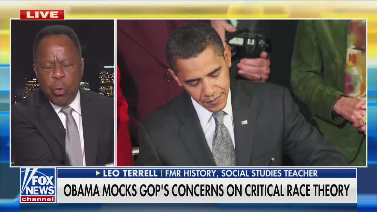 Leo Terrell SLAMS Barack Obama Over Critical Race Theory Promotion