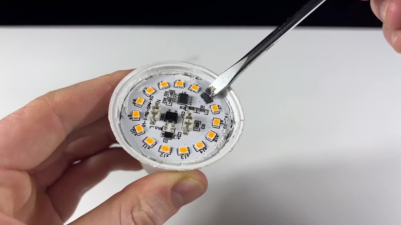 Just Put Super Glue on the Led Bulb and you will be amazed