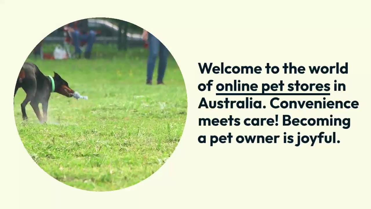 Revolutionizing Pet Care with Online Pet Stores in Australia