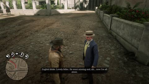 RDR2 - random event (Man looking for Gavin)