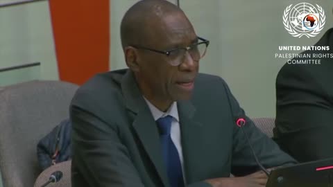 Ambassador Cheikh Niang BRAVE Speech on Palestine Sending SHOCKWAVES to the West.