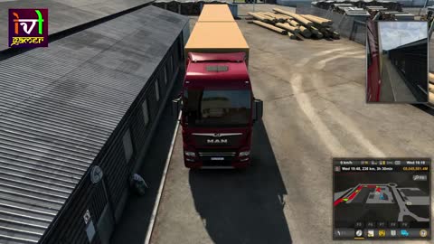 MAN TGX Euro 6 XXL - 360 Degree View - ETS 2 1.45 - #eurotrucksimulator2 #360degreeview