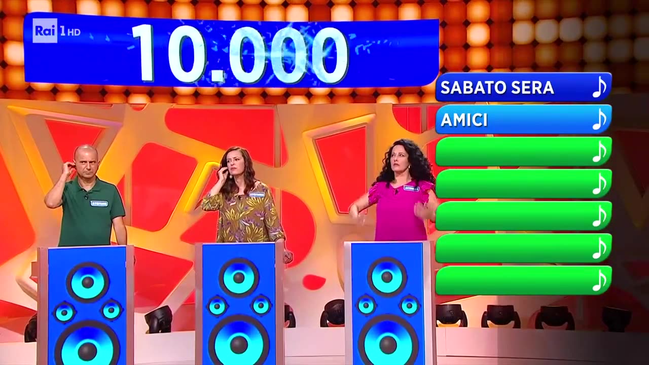 RAIUNO - Reazione a Catena-La Catena Musicale dell'08/09/2023