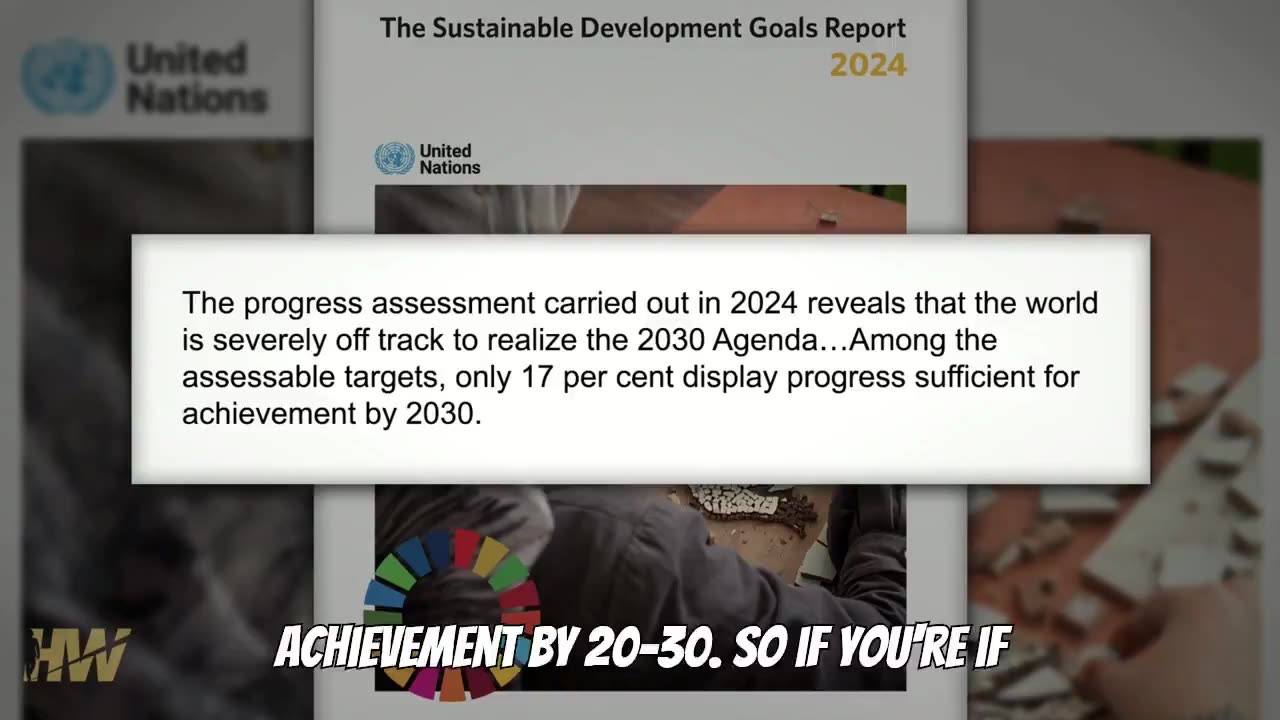 Jefferey Jaxen: "They have these sustainable development goals for 2030"...