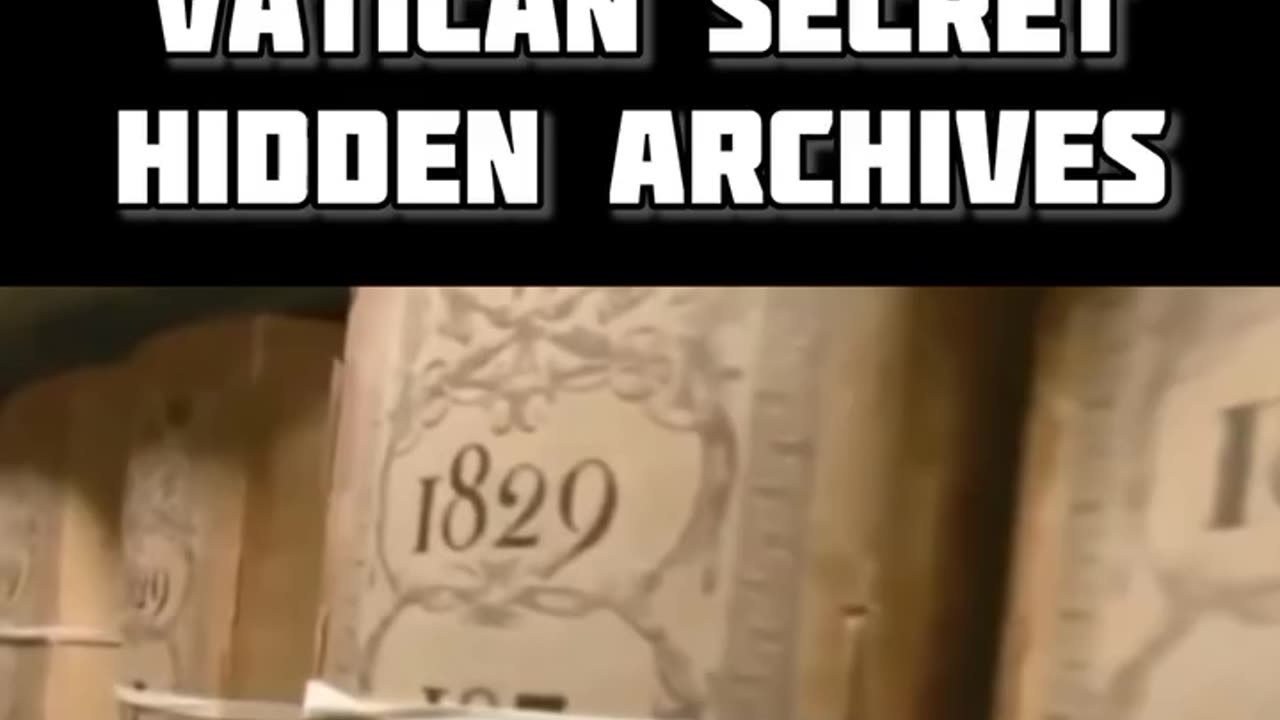 15 MIN ABOUT THE VATICAN SECRET HIDDEN ARCHIVES