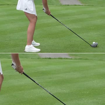 Linn Grant amazing technique #golf #golfer #professional #athlete #linn #grant #green #fairway #nice