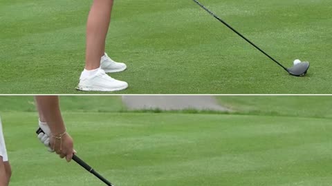 Linn Grant amazing technique #golf #golfer #professional #athlete #linn #grant #green #fairway #nice