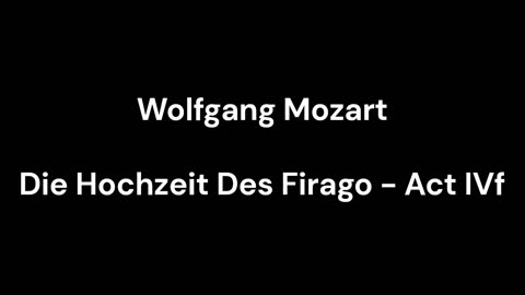 Die Hochzeit Des Firago - Act IVf