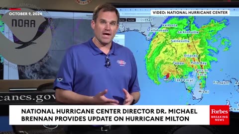 BREAKING- NHC Provides Latest Update On Hurricane Milton, Warns Of 'Life-Threatening' Storm Surges