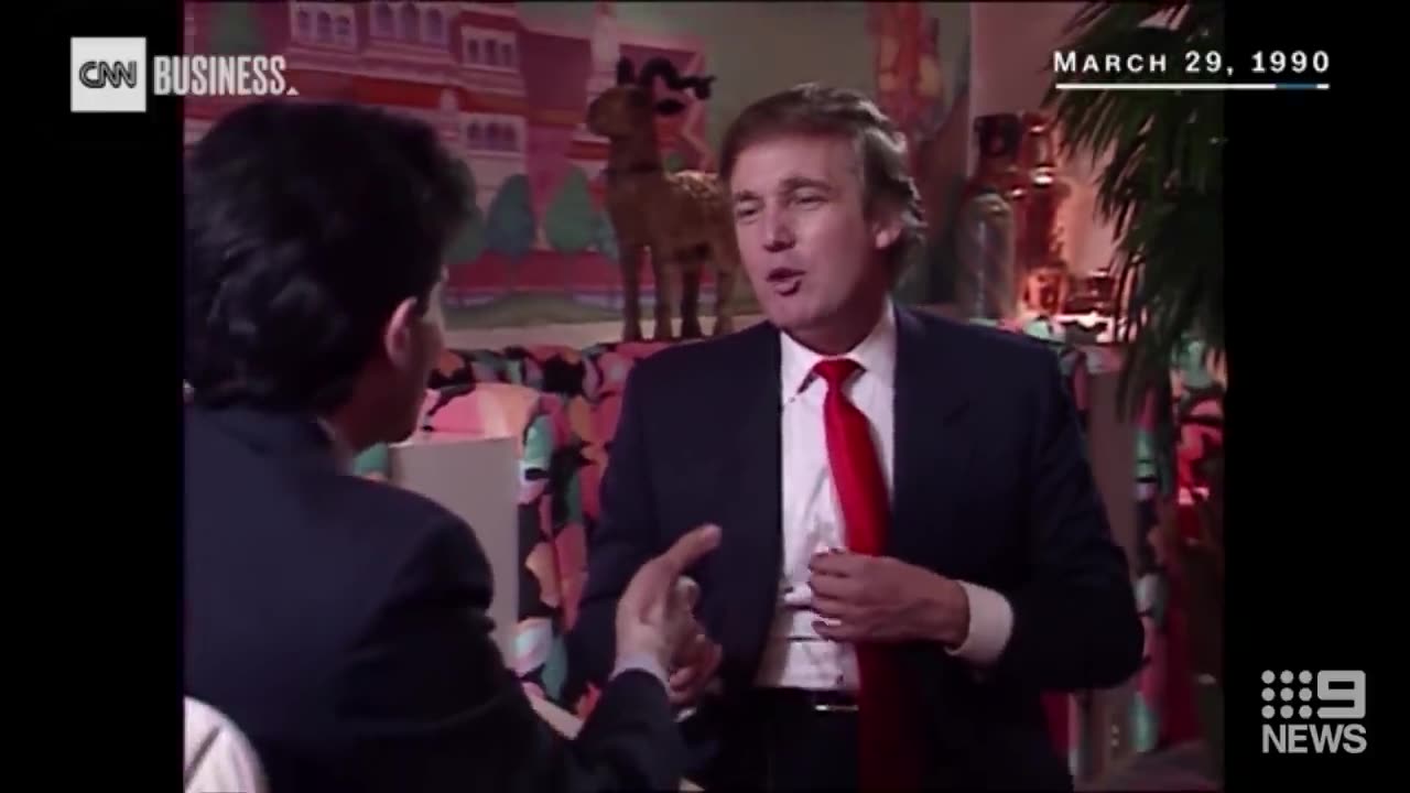 Trump walked out of CNN TV interview in 1990