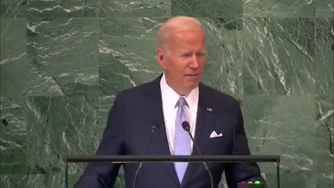 Biden Slurs Speech While Claiming 'Climate Change' Causes Parents To Choose Which Child To Feed