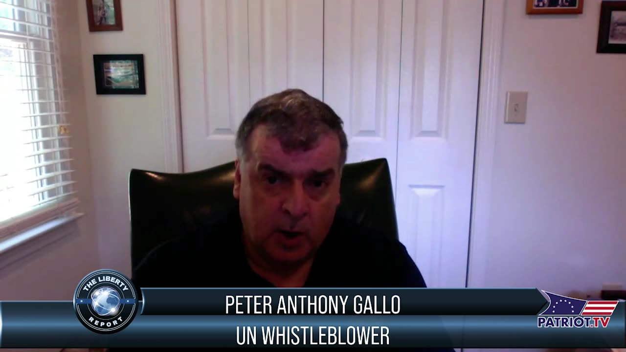 Israel UN scandal Interview -- (Peter Anthony Gallo, former U.N. investigator -- whistleblower)