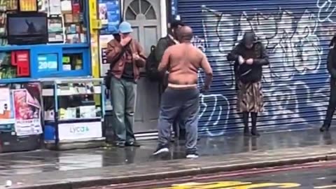 "New normal" morning in "Modern London".