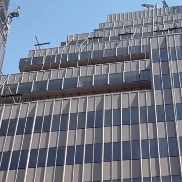 Chaos on the streets of NYC! Insane Video: Furniture being thrown from a high rise in NYC