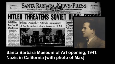 Podcast F. Santa Barbara Museum of Art: Nazis in California (1941)