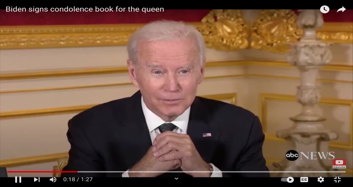 Joe Biden: OUR HEARTS GO OUT TO THE ROYAL FAMILY