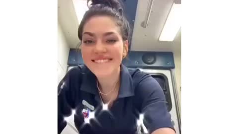 Beautiful Doctor Doing A Tiktok. Wait For The End. #shorts #funny #viral #youtube #usa #uk #gaming