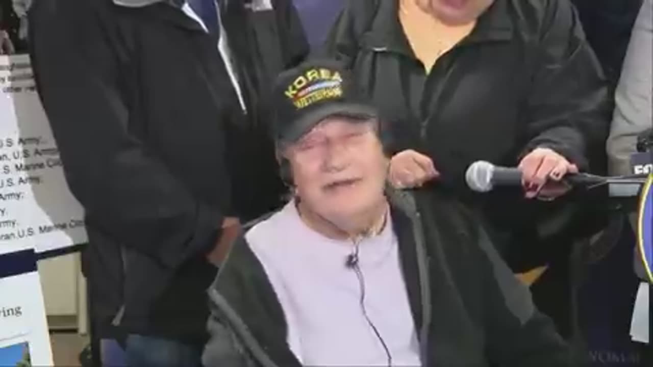 A 95-year-old veteran was kicked out for illegal immigrants