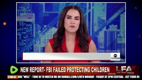 REPORT: FBI FAILED PROTECTING CHILDREN