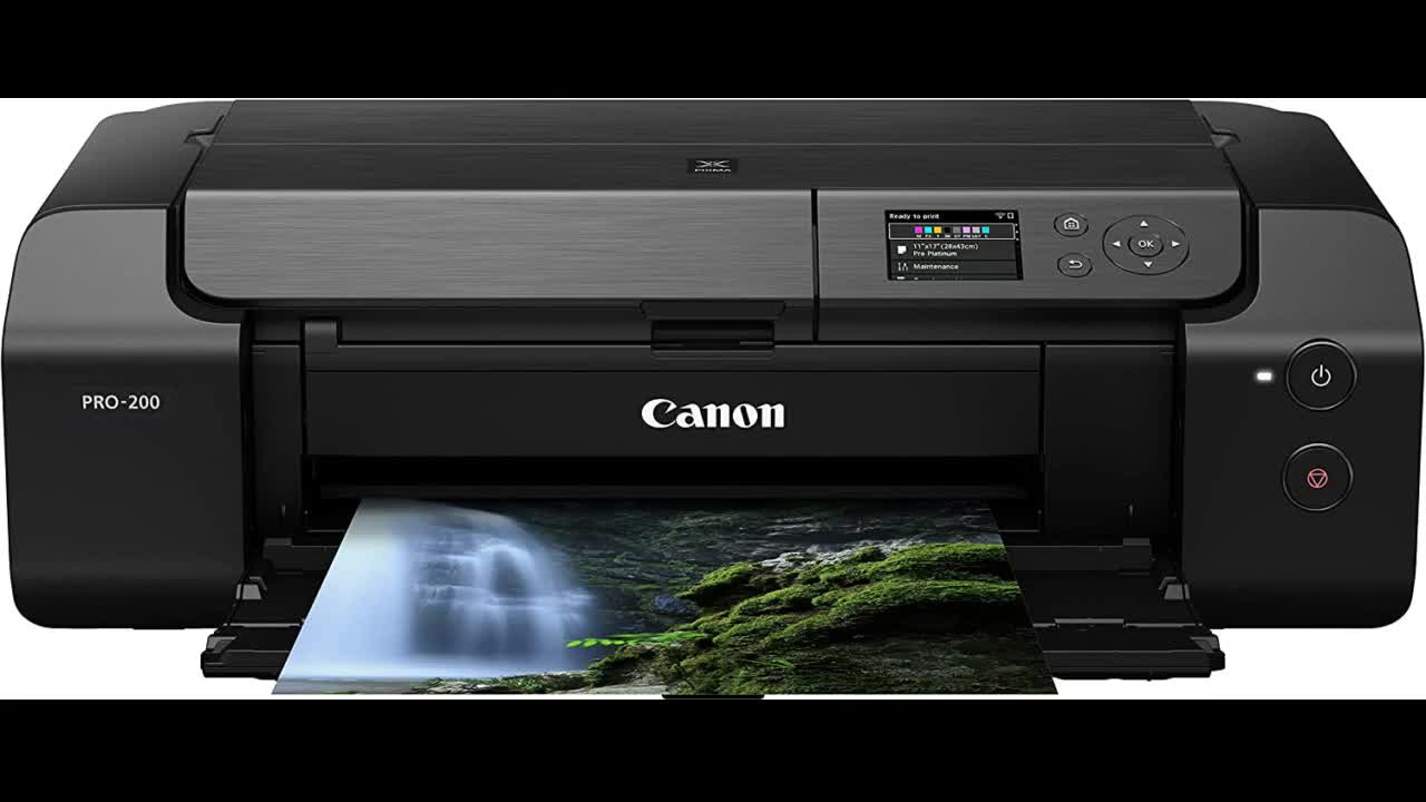 Review: Canon PIXMA PRO-200 Wireless Professional Color Photo Printer, Prints up to 13"X 19", 3...