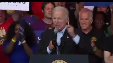 WATCH: Unhinged Biden LOSES IT in Milwaukee