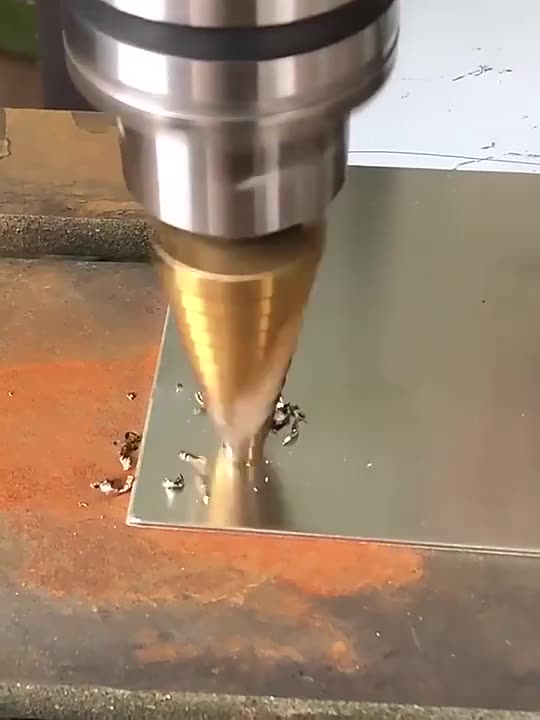 Step Drill Bit Set HSS Cobalt Multiple Hole