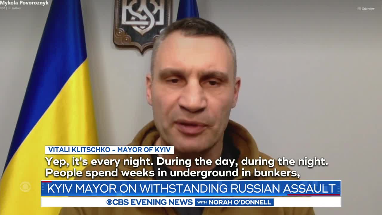 Kyiv mayor on withstanding Russian assault